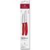 | Victorinox - Sada kuchynských nožov na zeleninu SWISS CLASSIC 2 ks červená | 6.7111.2C1