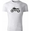 T-ričko BMW HP2 Enduro pánske tričko Farba trička: Bledosivá, Veľkosť: L