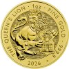The Royal Tudor Beasts Zlatá minca The Queen's Lion 2026 1 oz