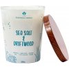 ARÔME Sviečka v skle s kovovým viečkom Sea salt & Driftwood 255g