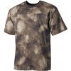 Tričko maskáčové, 100% bavlna, krátky rukáv - HDT-CAMO (Kvalitné bavlnené maskáčové tričko s krátkym rukávom v maskovaní HDT CAMO)
