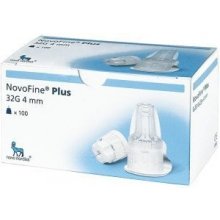 Novofine Plus 32 G 0,23 0,25 x 4 mm ihla na aplikáciu inzulínu 100ks