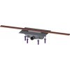 Kessel Linearis Infinity sprchový odtok 100 cm meď 45203.10