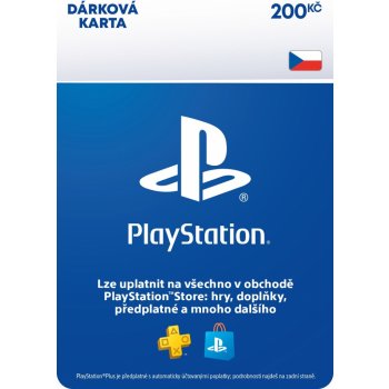 PlayStation Store predplatená karta 200 Kč od 7,9 € - Heureka.sk