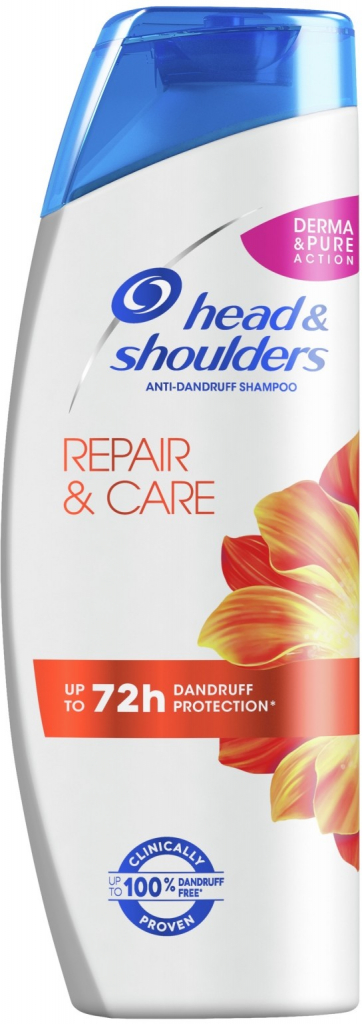 Head & Shoulders For Her šampón proti lupinám s dámskou vôňou 400 ml