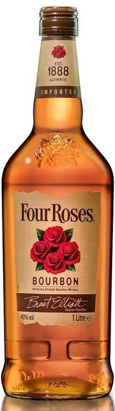 Four Roses 40% 1 l (čistá fľaša)