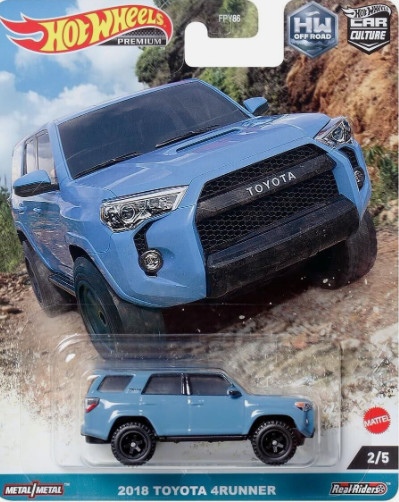 Hot Wheels Premium Car Culture 2018 Toyota 4Runner