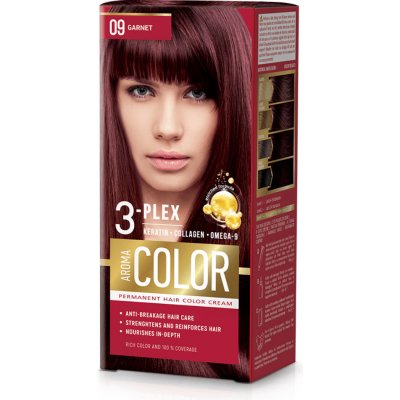 Aroma Color Farba na vlasy granát 09