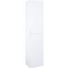 Jika Pure - Vysoká skrinka 180x40x35 cm, 2 dvierka L/P, biela H43J2322305001