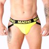 Macho - Mx25a Jock Lycra Yellow L