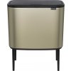Brabantia Bo Touch Bin Brabantia champagne 11 + 23 l