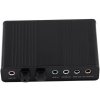 HUDOBNÁ ZVUKOVÁ KARTA USB JACK 6-KANÁLOVÝ ADAPTÉR
