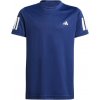 Detské tričko adidas Boys Club Tennis Climacool 3-Stripes T-Shirt Dark Blue 128 cm