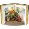 Dekorácia MagicHome Vianoce, Betlehem v knihe, farebná, 3 LED, 3xAA, interiér