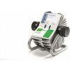 Durable VISIFIX rotačný stolový vizitkár ROTARY FILE strieborný