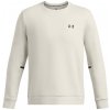Pánska mikina cez hlavu Under Armour UNSTOPPABLE FLEECE CREW EU biela 1389351-110 - XXL
