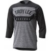 TROY LEE DESIGNS 3/4 SLEEVE JERSEY RUCKUS ARC BLACK Veľkosť: M