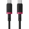 Baseus P10377803U01-01 USB-C/USB-C, 100W, 1m, černý, červený
