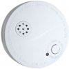 Solight Solight detektor dymu + alarm, 85dB, biely + 9V batéria ,