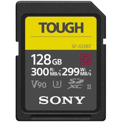 Sony Tough SDHC 128GB SF-G128T od 205 € - Heureka.sk