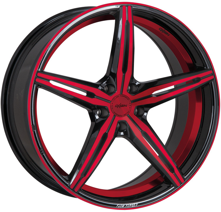 OXIGIN 23 9.5x19 5x112 ET25 red polished