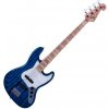 SX SJB75 Trans Blue Elektrická basgitara