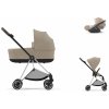 Cybex Platinum CYBEX Mios Travel Set + Cloud T Plus i-Size cosy beige 2024 chrome with brown details