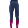 Craft ADV Essence Wind Tights větruodolné kalhoty dámské Barva: modrá s růžovou, Velikost: XXL