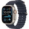 Apple Watch Ultra 2 49 mm prírodný titán s námornícky modrým oceánskym remienkom MX4D3CS/A