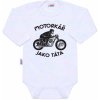 Body s potlačou New Baby Motorkář jako táta