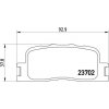 Sada brzdových platničiek kotúčovej brzdy BREMBO P 83 088