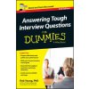 Answering Tough Interview Questions For Dummies - UK (Rob Yeung)(Brožovaná)