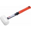 Kladivo gumené biele sklolaminátová násada, priemer 65mm/680g