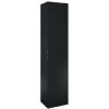Jika Pure - Vysoká skrinka 180x40x35 cm, 2 dvierka L/P, matná čierna H43J2322303531