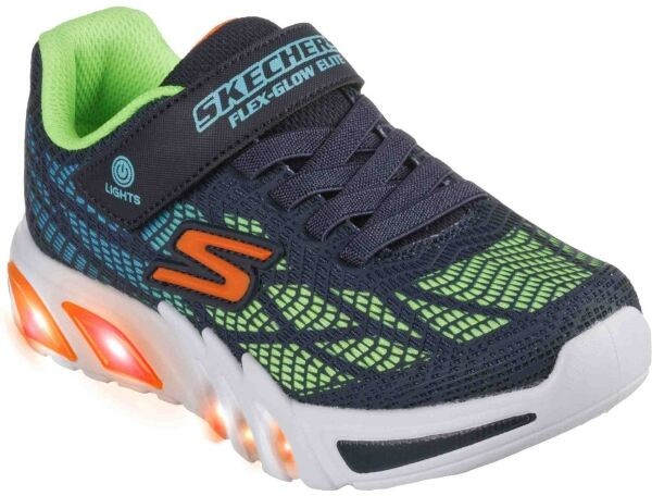 Skechers Flex-glow Elite Vorlo detská voľnočasová tmavo modrá