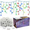 Svetlá cencúle 100LED svetelné závesy Viacfarebné viacfarebná