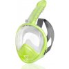 Spokey ZUMI JR Dětská celoobličejová maska, limetková (5902693283782)