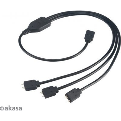 AKASA - RGB LED kábel-splitter adresovateľný 50 cm