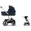 CYBEX Talos S Lux + Cot S Lux Set ocean blue 2025