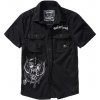 Brandit košeľa Motörhead Vintage shirt 1/2 čierna