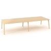 Pracovné stoly Bench ALFA ROOT 360x160cm, dub - 1 kus - 1 KS - pracovný - 160 cm - Interier Říčany - zdvojená - Alfa Root - 74.2 cm - 360 cm - dub INTERIER-RICANY