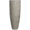 Pottery Pots Kvetináč Dax, biela s vysokým leskom, 118 x 46 cm