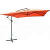 Rojaplast Slnečník kovový 8080 - 270x270cm - terracota