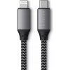 Satechi USB-C to Lightning Short Cable 25cm ST-TCL10M, šedá