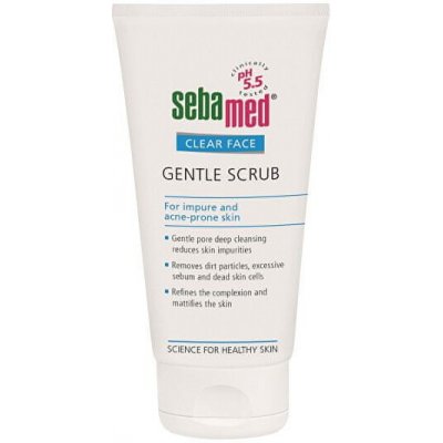 Sebamed Jemný pleťový peeling Clear Face(Gentle Scrub) 150 ml