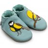 Liliputi Barefoot papuče Liliputi® - Soft Paws Chirp modré