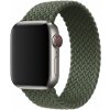 MojRemienok.sk Pletený navliekací remienok pre Apple Watch 38 mm/40 mm/41 mm/42 mm - veľkosť M Farba: snovo zelená