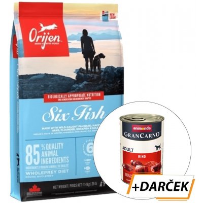 Orijen Dog 6 Fish 11,4 kg