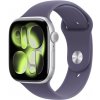 Apple Watch Series 11 GPS + Cellular 46mm Strieborný hliník s hmlisto fialovým športovým remienkom - S/M MFCP4WF-A