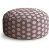 Sablio Taburet Veľké ružové bodky: 38x48 cm